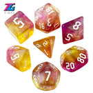 Glitter Runic 7 Piece Dice Set - Mini Megastore