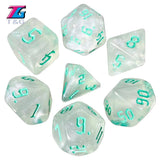 Glitter Runic 7 Piece Dice Set - Mini Megastore