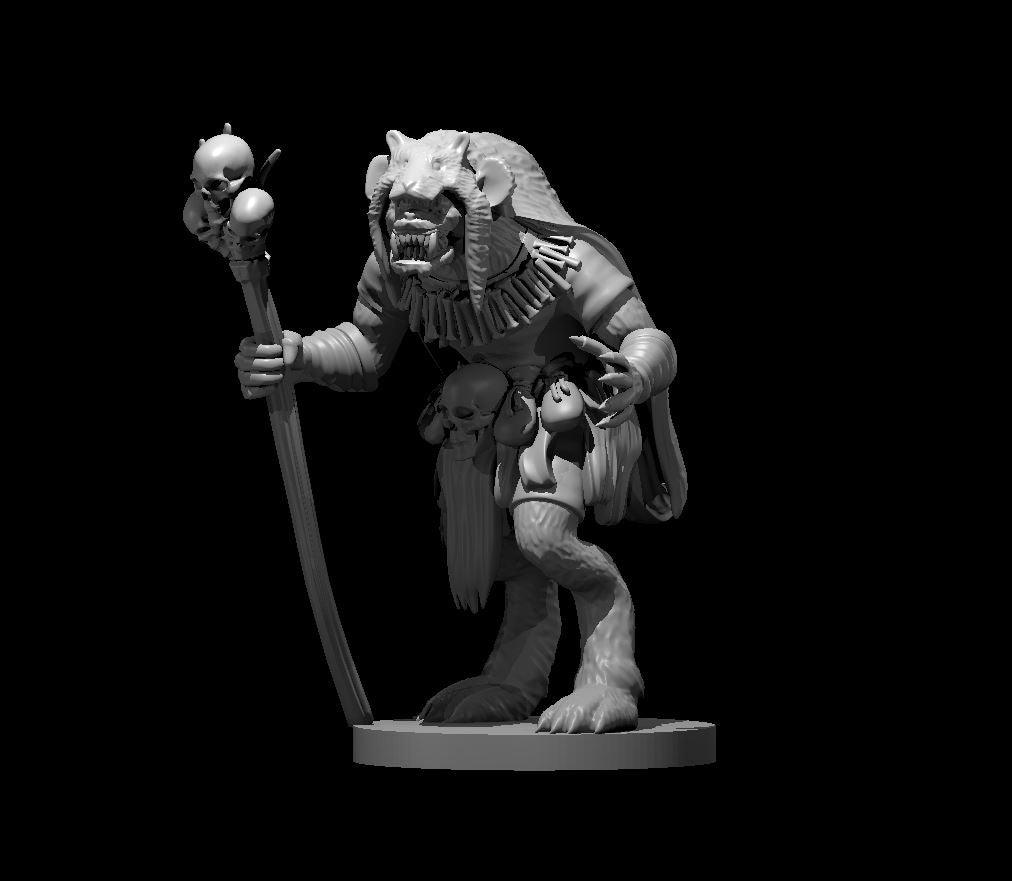 Gnoll Fang of Yeenogh Miniature - Mini Megastore