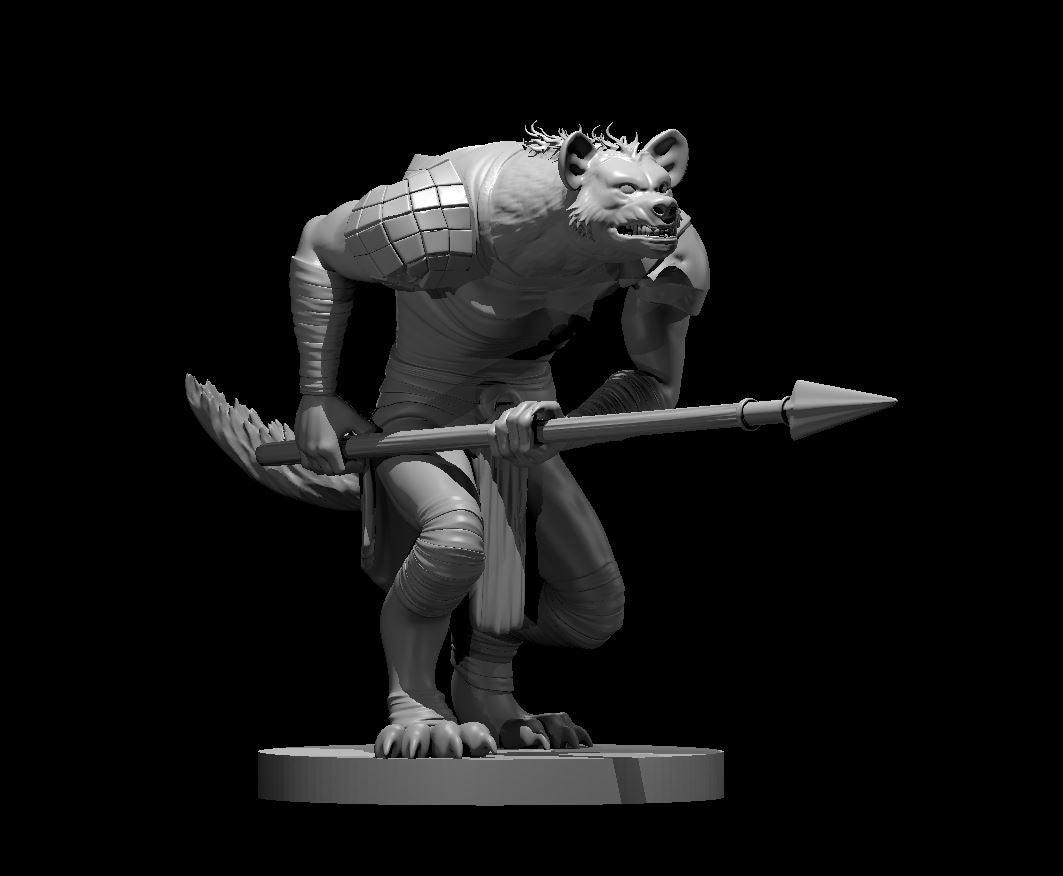 Gnoll Miniature - Mini Megastore