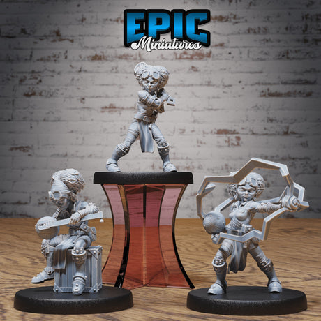 Gnome Tinkerer Female Miniature - Mini Megastore