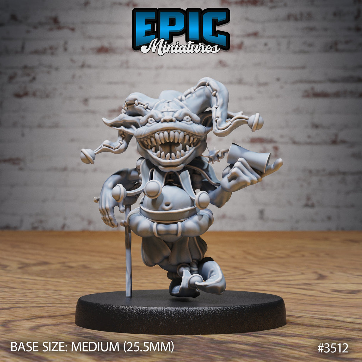 Goblin Clown Miniature - Mini Megastore