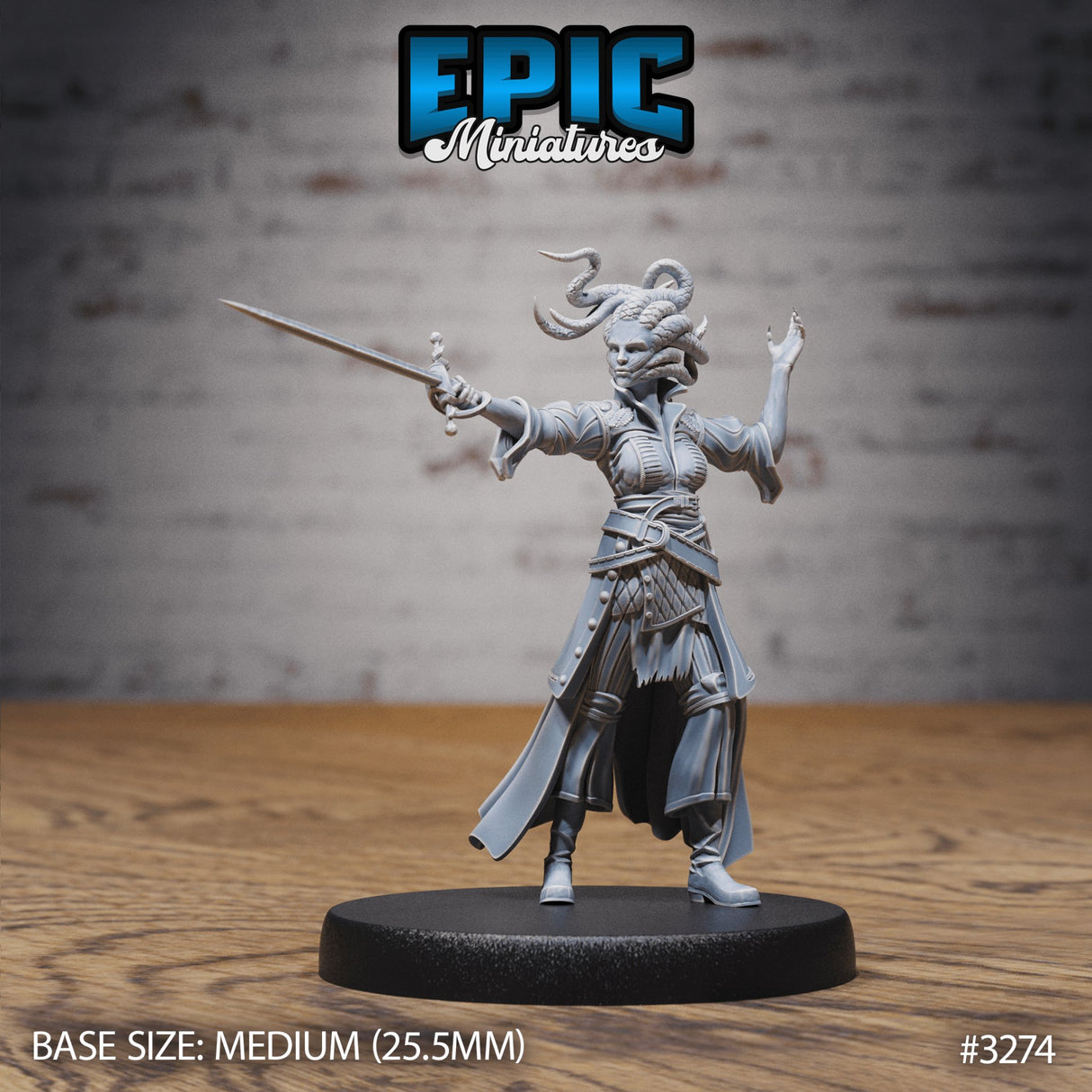 Gorgon Pirate Miniature - Mini Megastore