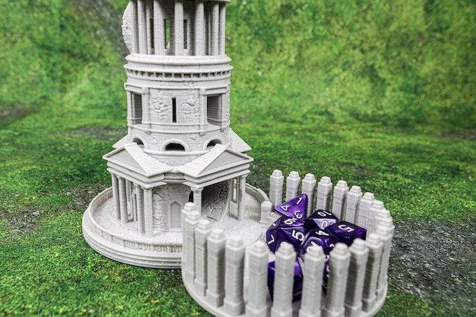 Greek Style Dice Tower - Mini Megastore