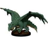 Green Dragon Wyrmling & Afflicted Elf: Nolzur's Marvelous Miniatures Wave 11 - Mini Megastore