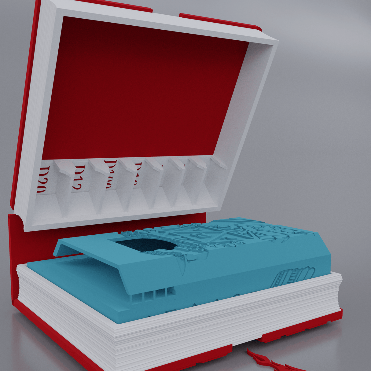 Grimoire of Many - Customisable & Personalisable TTRPG book Box - Mini Megastore