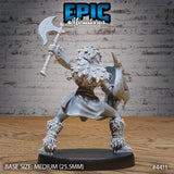 Half Orc Fighter Female Miniatures - Mini Megastore