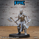 Half-Orc Marauder Female Miniature - Mini Megastore