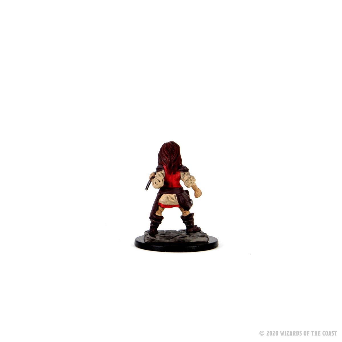 Halfling Female Rogue Miniature - Icons of the Realms Premium Figures - Mini Megastore