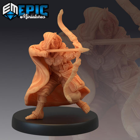 Halfling -Rogue With Bow Miniature - Mini Megastore