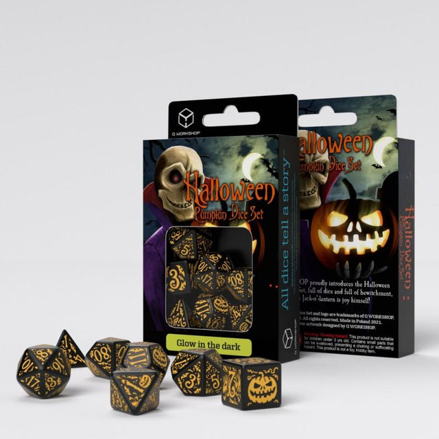 Halloween Pumpkin Dice Set - Mini Megastore