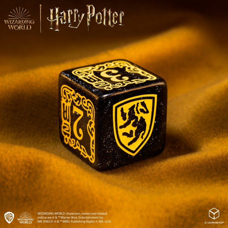 Harry Potter. Hufflepuff Modern Dice Set - Mini Megastore