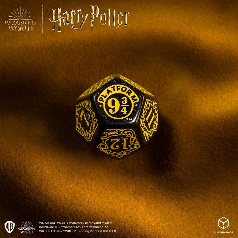 Harry Potter. Hufflepuff Modern Dice Set - Mini Megastore