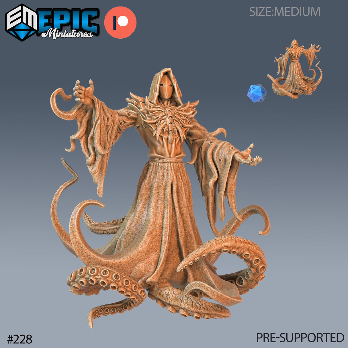 Hastur - Eldrich / Fathomless Warlock Miniature - Mini Megastore