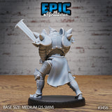 Heart Knight - humanoid fighter / paladin Miniature - Mini Megastore