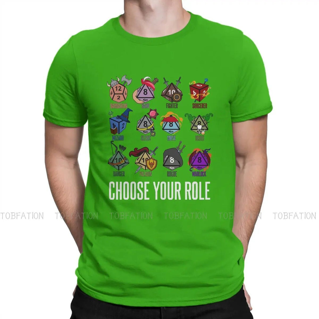 Hit Die Class T-Shirt "Choose your Role" - Mini Megastore