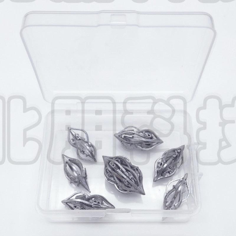 Hollow Metal Swirl Dice - Mini Megastore