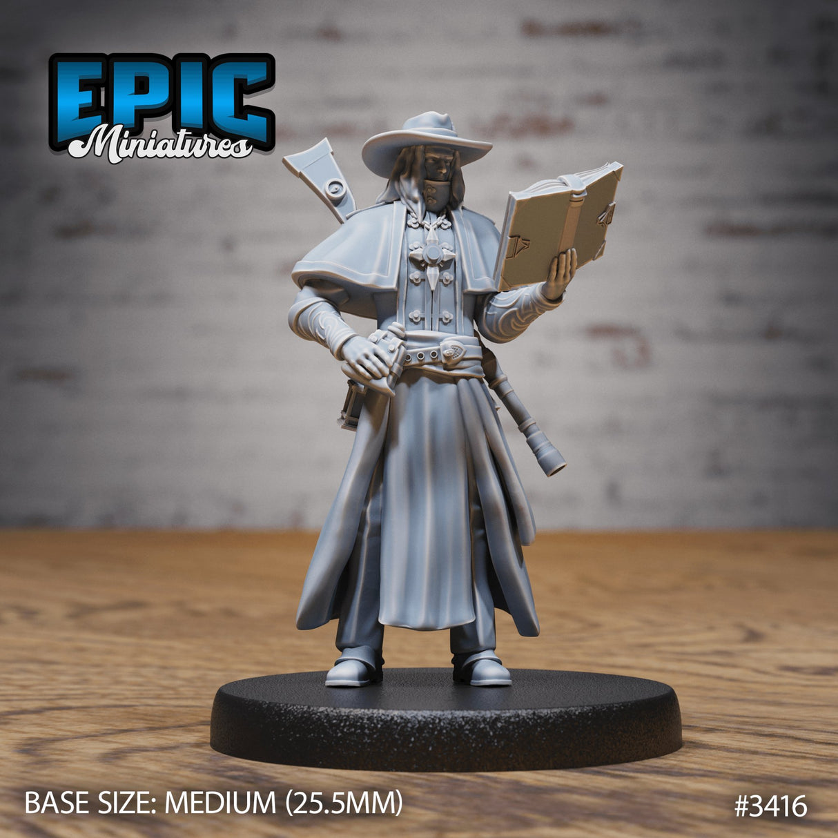 Holy Gunslinger Miniature - Mini Megastore