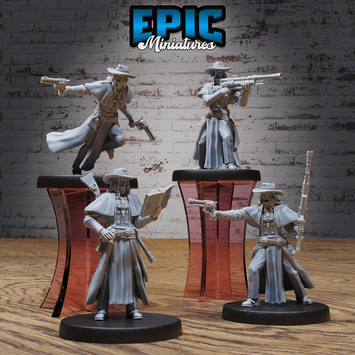 Holy Gunslinger Miniature - Mini Megastore