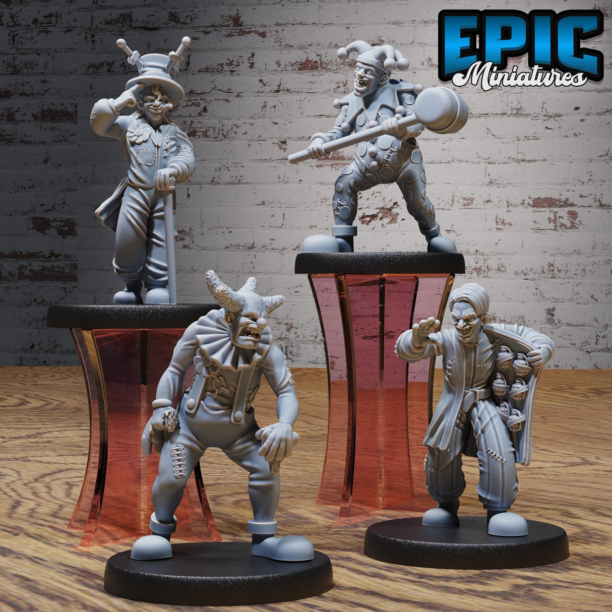 Horror Clown Miniatures - Mini Megastore