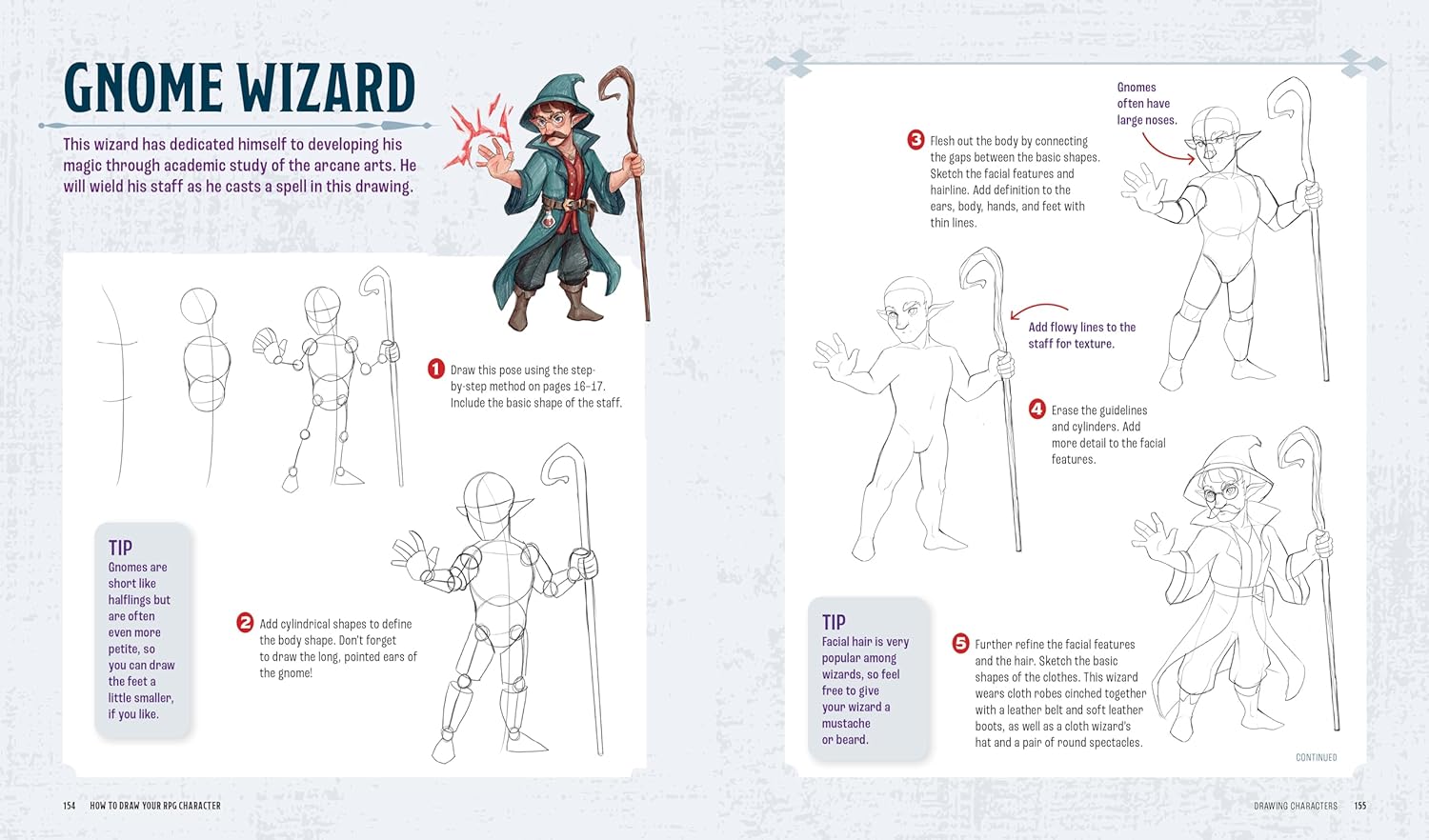 How to Draw Your RPG Character : A Step-by-Step Guide to Bringing Fant ...