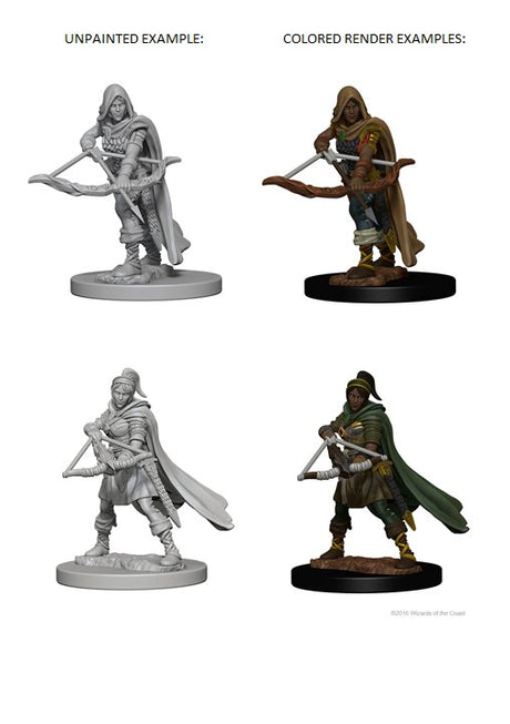 Human Female Ranger: Nolzurs Marvelous Miniatures Wave 1 - Mini Megastore