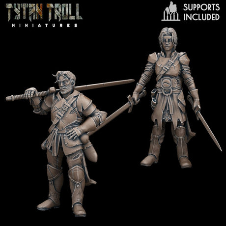 Human Fighter Miniatures - Mini Megastore