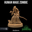 Human Mage Zombie Miniature - Mini Megastore