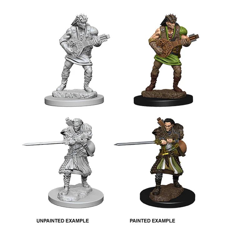 Human Male Bard: Nolzur's Marvelous Miniatures - Mini Megastore