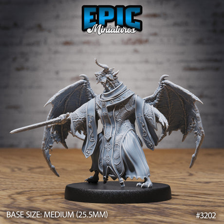 Hunters Guild Bahamut Cleric Miniature - Mini Megastore