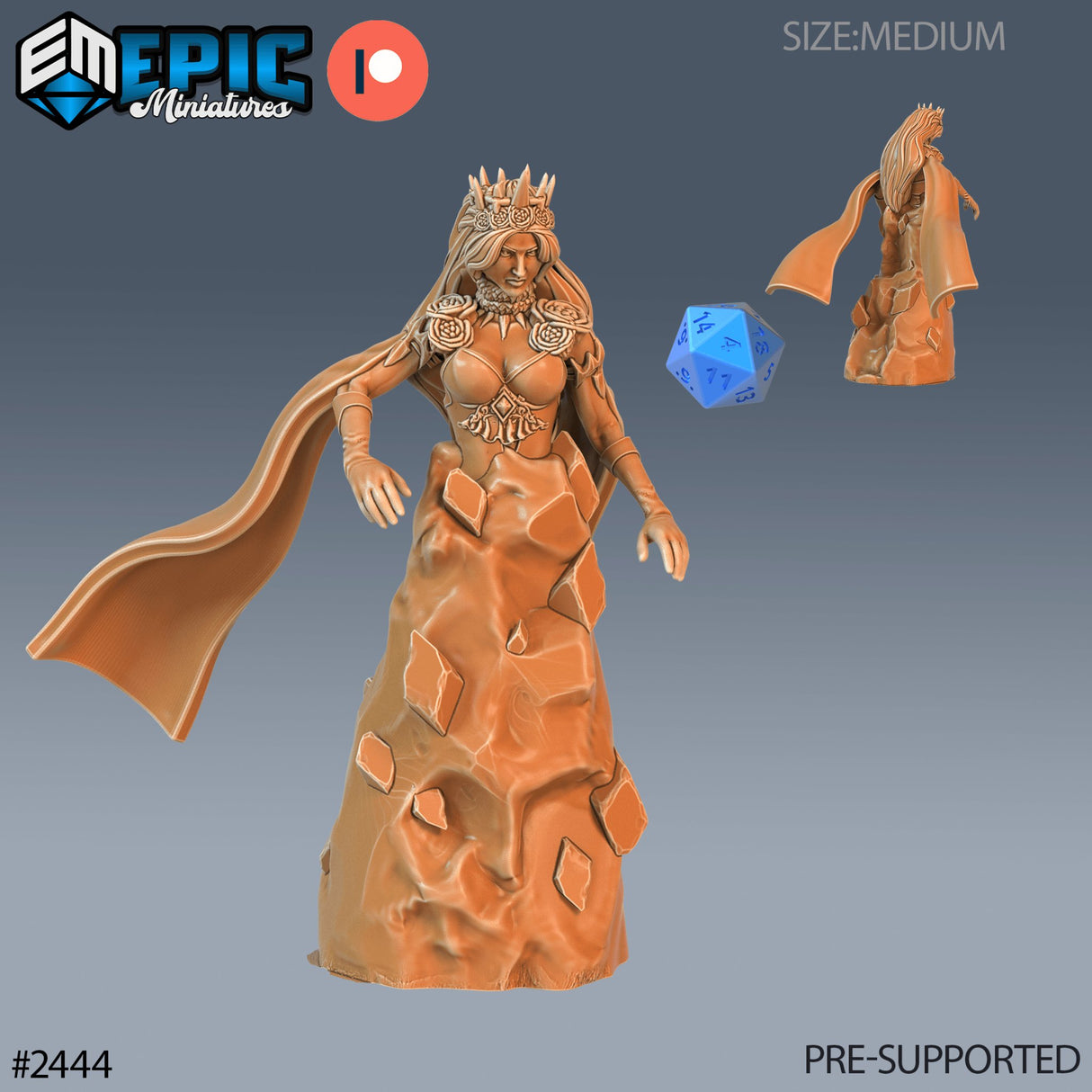 Ice Sorceress Miniature - Mini Megastore