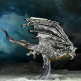 Icons of the Realms: Adult Silver Dragon - Mini Megastore