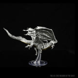 Icons of the Realms: Adult Silver Dragon - Mini Megastore