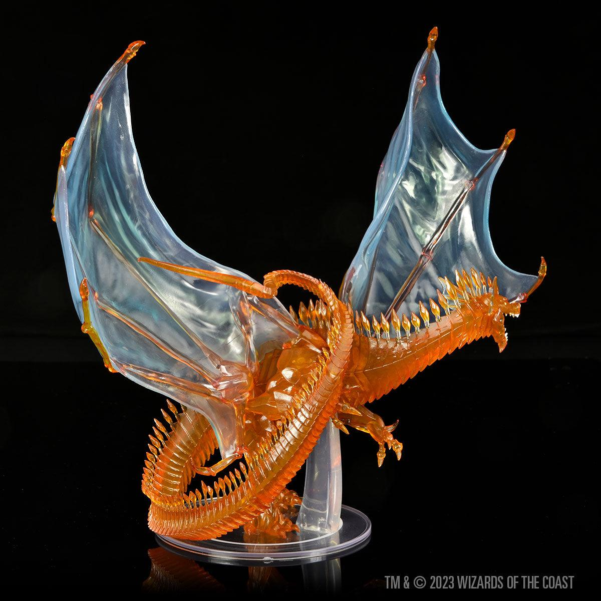 Icons of the Realms: Adult Topaz Dragon - Mini Megastore