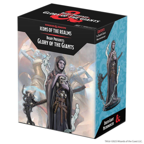 Icons of the Realms: Bigby Presents Prepainted Miniature Glory of the Giants - Death Giant Necromancer Boxed Miniature (Set 27) - Mini Megastore