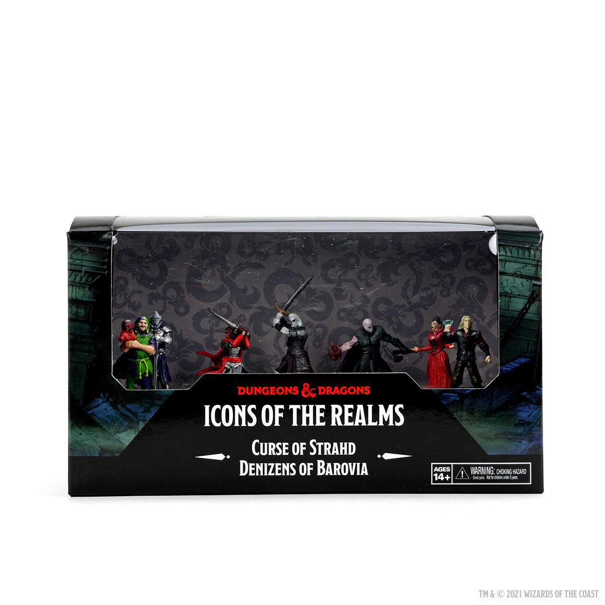 Icons of the Realms: Curse of Strahd - Prepainted Denizens of Barovia Miniatures - Mini Megastore