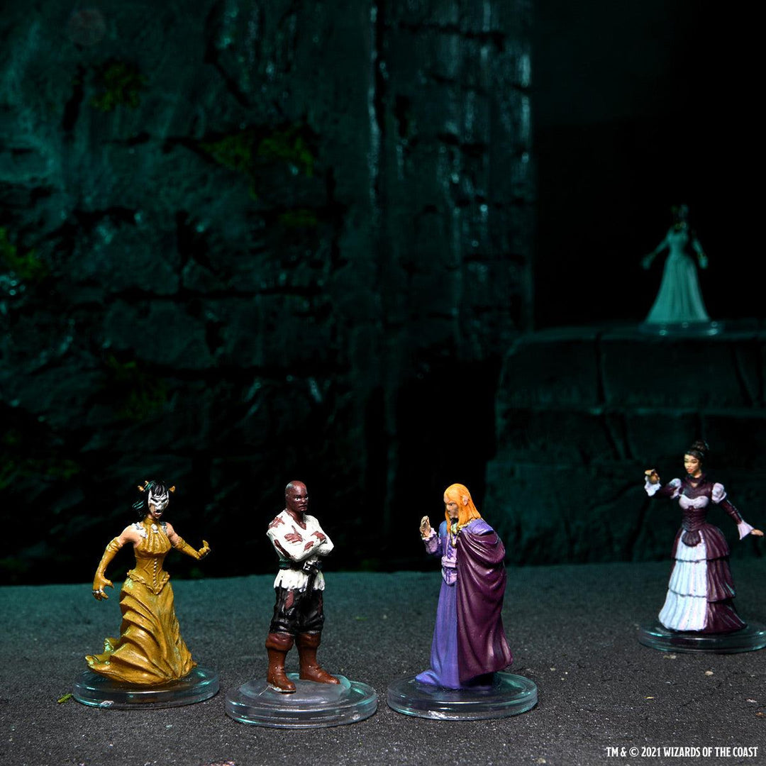 Icons of the Realms: Curse of Strahd - Prepainted Denizens of Castle Ravenloft Miniatures - Mini Megastore