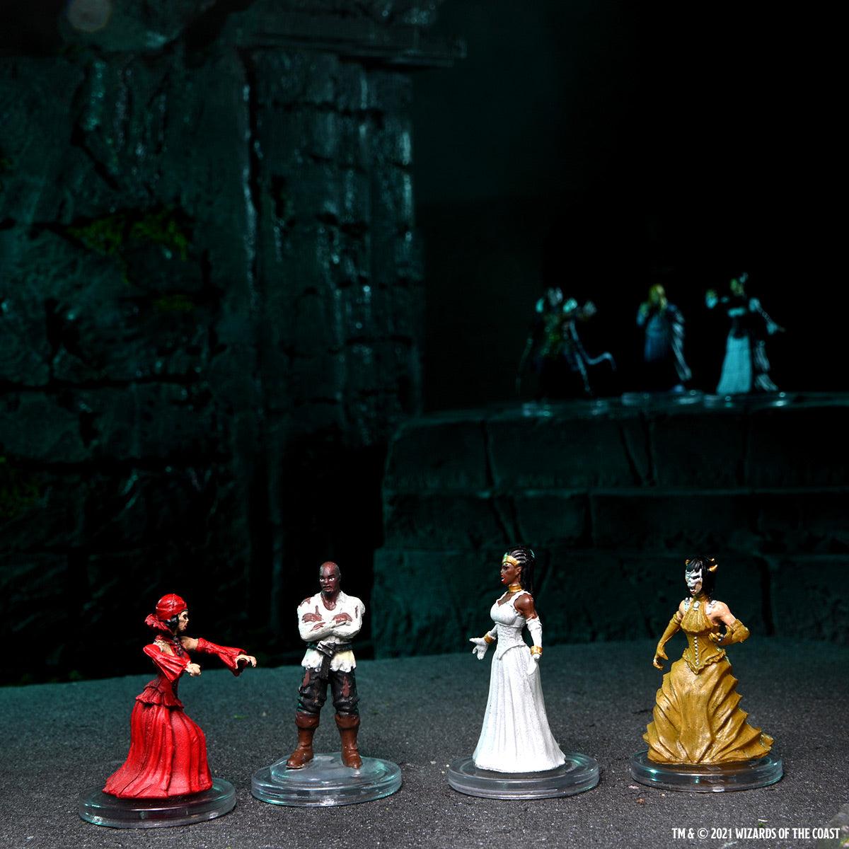 Icons of the Realms: Curse of Strahd - Prepainted Denizens of Castle Ravenloft Miniatures - Mini Megastore