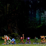 Icons of the Realms: Grung Warband Prepainted Miniatures - Mini Megastore