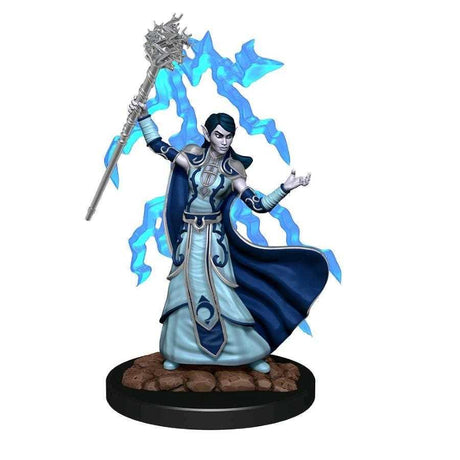 Icons of the Realms Prepainted - Elf Wizard Female Miniature - Mini Megastore