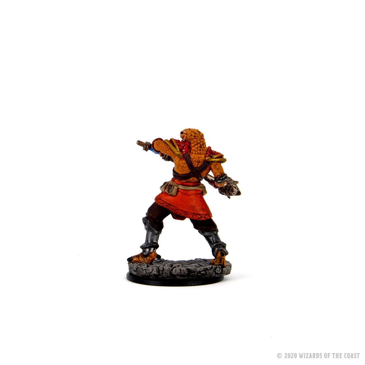 Icons of the Realms prepainted Figures: Male Dragonborn Fighter Miniature - Mini Megastore