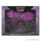 Icons of the Realms Spelljammer Adventures in Space pre-painted Miniatures Adult Solar Dragon & Prince Xeleth - Mini Megastore