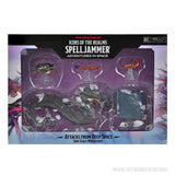 Icons of the Realms Spelljammer Adventures in Space pre-painted Miniatures Ship Scale - Attacks from Deep Space - Mini Megastore