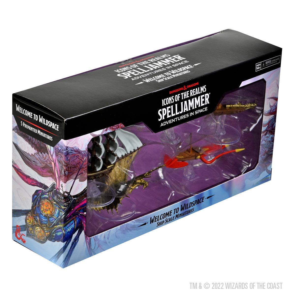 Icons of the Realms Spelljammer Adventures in Space pre-painted Miniatures Ship Scale - Welcome to Wildspacem the Cosmos - Mini Megastore