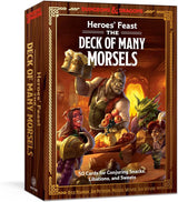 Image for Heroes' Feast: The Deck of Many Morsels : 50 Cards for Conjuring Snacks, Libations, and Sweets Click to enlarge Heroes' Feast: The Deck of Many Morsels : 50 Cards for Conjuring Snacks, Libations, and Sweets - Mini Megastore