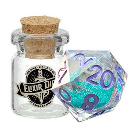 Individual D20 Elixir Liquid Core Dice - Mini Megastore