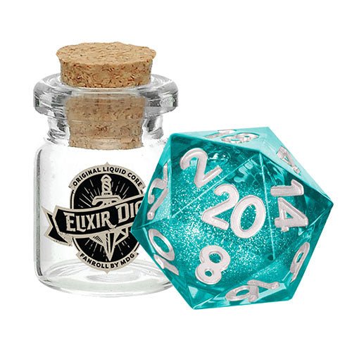 Individual D20 Elixir Liquid Core Dice - Mini Megastore