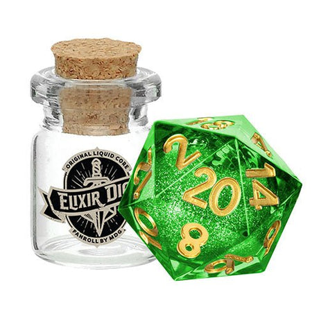 Individual D20 Elixir Liquid Core Dice - Mini Megastore