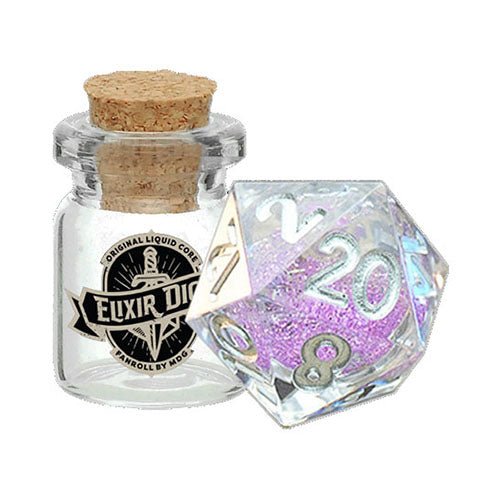 Individual D20 Elixir Liquid Core Dice - Mini Megastore