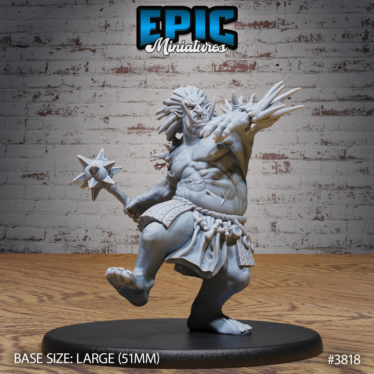 Jungle Troll Miniature - Mini Megastore